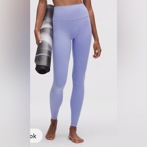 lululemon athletica Pants - Lululemon Athletica Lavender Leggings 7/8 inch